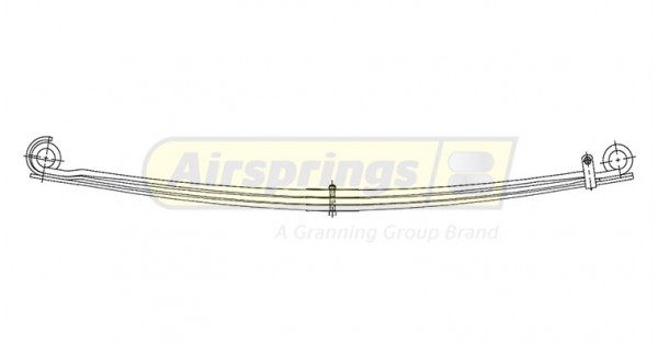 TRUCK SPRING - IVECO 3 LEAF | 8189829