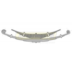TRUCK SPRING - IVECO 5+1+11+1 LEAF