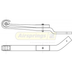 TRUCK SPRING - RENAULT PREMIUM MAGNUM VOLVO FL FE 2L REAR LHS
