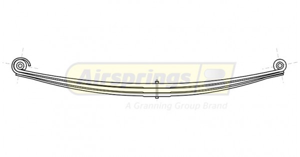 TRUCK SPRING - VOLVO FM FR 3L | 257934