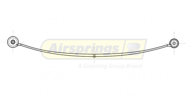 LCV SPRING - FORD TRANSIT Mk8 RR 1L | FK215560AA