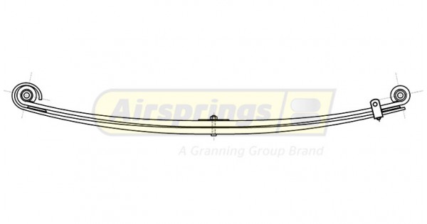 TRUCK SPRING - SCANIA R / S Euro-6 2L FRONT