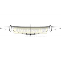 TRUCK SPRING - DAF CF XF Euro-6 7L REAR