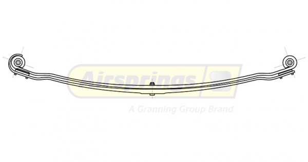 TRUCK SPRING - MERCEDES AROCS FR 2L E6 | 9603204402 