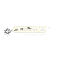 TRUCK SPRING - RENAULT MIDLUM 1 LEAF (T-ARM)