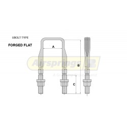 U-BOLT - TO SUIT 15206 SPRING