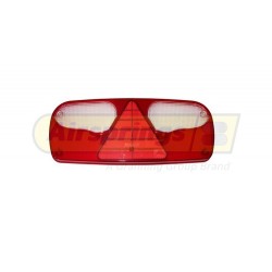 REAR LAMP LENS ECOPOINT-1 WITH TRI (PAIR)