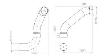 EXHAUST PIPE - DAF