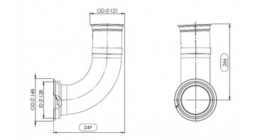 EXHAUST PIPE - DAF