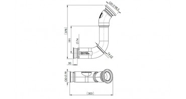 EXHAUST PIPE - DAF