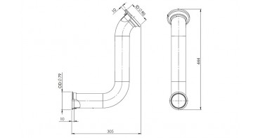 EXHAUST PIPE - DAF