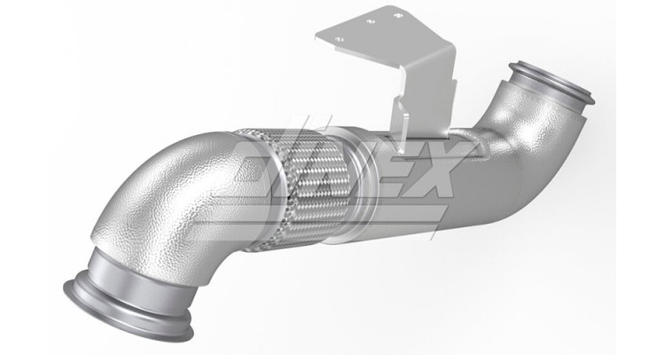 EXHAUST PIPE - DAF XD XG E-6