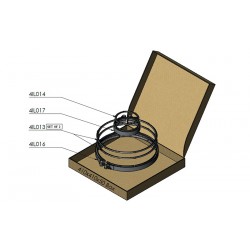 EXHAUST CLAMP & GASKET KIT - MAN