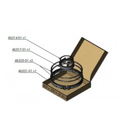 CLAMP & GASKET KIT (DPF) MAN EURO 6 4IJ004