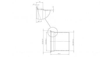 EXHAUST PIPE CONNECTION FEMALE