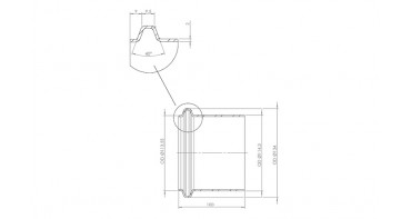 EXHAUST PIPE CONNECTION MALE