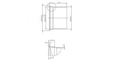 EXHAUST PIPE CONNECTION FEMALE