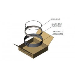 EXHAUST CALMP & GASKET KIT - MERCEDES