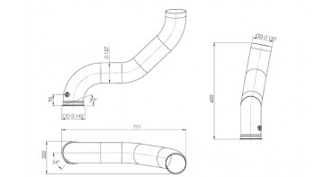 EXHAUST PIPE - SCANIA