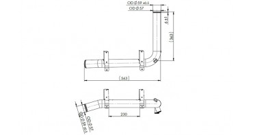 WATER COOLANT PIPE - SCANIA