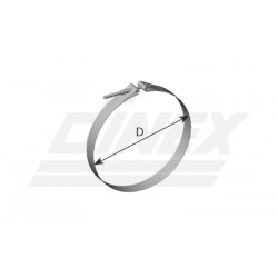 BODY STRAP DIA=400 STAINLESS STEEL