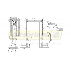 INTERGRAL GEARED LANDING LEG
