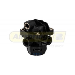RELAY VALVE WITH SILENCER