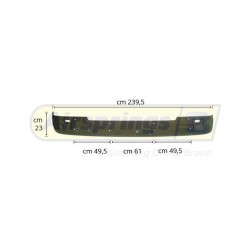 DAF SUNVISOR WITH LAMP HOLES