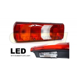 REARLAMP LH WITH NPL SIDE PLUG LED