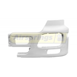 MERCEDES SIDE BUMPER LH WHITE W/ FOG AIR INLET