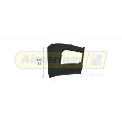 MERCEDES ACTROS MP4 FRONT BUMPER RH (51cm GREY)