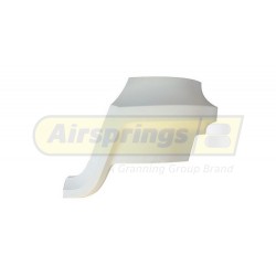 MERCEDES BUMPER COVER UPPER LH WHITE