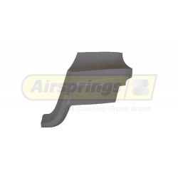 MERCEDES BUMPER COVER LH UPPER GREY