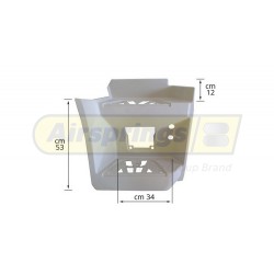 MERCEDES ACTROS MP4 LOWER STEP RH WHITE