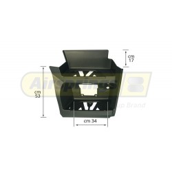 MERCEDES ACTROS MP4 FOOTSTEP HOUSING RH GREY