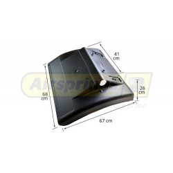 RENAULT REAR MUDGUARD RH/LH (NO CUT OUT)