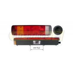 SCANIA TAIL LAMP LH (152mm)