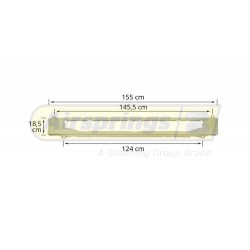 SCANIA CENTRE GRILLE PANEL