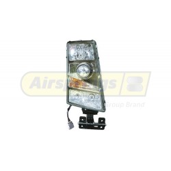 VOLVO HEADLAMP ASSEMBLY RH (SQUARE PLUG)