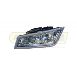 VOLVO FOGLAMP LH WITH AUX LAMP SILVER