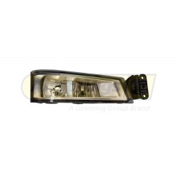 VOLVO FOGLAMP RH WITH AUX LAMP SILVER