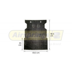 VOLVO MUDFLAP (90.5 x 69.5 x 35)