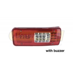 IVECO RH REARLAMP LED (8 PIN REAR CONN & BUZZER)