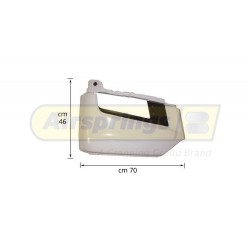 MAN RH LOWER BUMPER (WITH FOGLAMP HOLES - PRIMER)