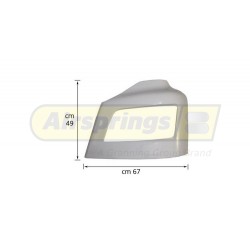 MAN LH HEADLIGHT PANEL (WITH WIPER CAP - PRIMER)