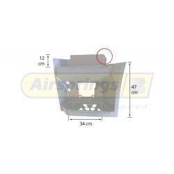 MERCEDES LH LOWER FOOTSTEP (PRIMER)