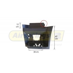 MERCEDES LH LOWER FOOTSTEP (GREY)