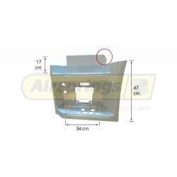 MERCEDES LH LOWER FOOTSTEP (PRIMER)