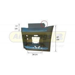 MERCEDES LH LOWER FOOTSTEP (GREY)