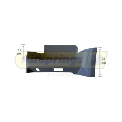 MERCEDES LH UPPER FOOTSTEP (GREY)